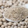 grain and powder white pepper